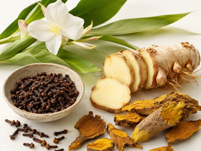 Botanical blend - coptis, phellodendron, clove and ginger-lily