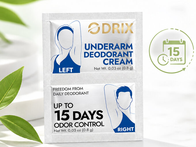 Skin breathing freely, aluminum-free clean formula